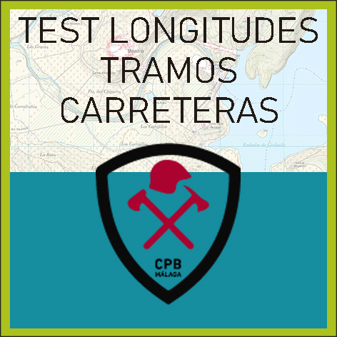 Test Longitudes Tramos Carreteras de Málaga