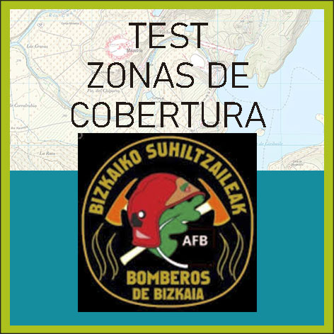 Test Zonas Cobertura Bomberos Diputación Foral Bizkaia